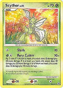 Pokemon Diamond and Pearl Majestic Dawn- Scyther (Uncommon) Card 46/100 - Image 1