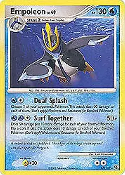 Pokemon Majestic Dawn- Empoleon Rare Card 17/100 - Image 1