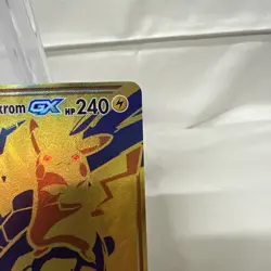 Pokemon TCG Black Star Promo Pikachu Zekrom Tag Team Gold GX SM248 Card NM-M - Image 4