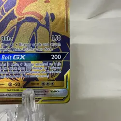 Pokemon TCG Black Star Promo Pikachu Zekrom Tag Team Gold GX SM248 Card NM-M - Image 5