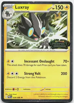 Luxray (Perfect Order Stamped) 028/088 Holo Miscellaneous Cards & Products NM - Image 1