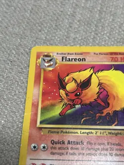 Pokemon TCG Card Game Flareon 19/64 Jungle Set Non-holo - Image 2