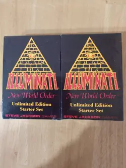 LIMITED 1st Ed. 1994 STARTER SET Illuminati INWO Card Game New World Order - Image 1