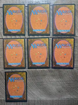 MTG lot of 7 cards: Demonic Consultation, Worms of the Earth, Frankenstein's, + - Image 2