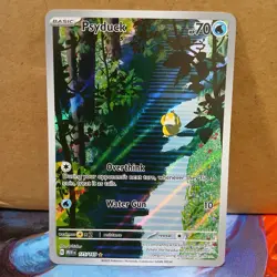 Pokemon TCG Psyduck Scarlet Violet-151 Holo Illustration Card 175/165 NM - Image 1