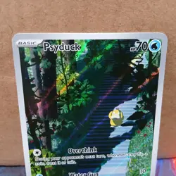Pokemon TCG Psyduck Scarlet Violet-151 Holo Illustration Card 175/165 NM - Image 2