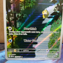 Pokemon TCG Psyduck Scarlet Violet-151 Holo Illustration Card 175/165 NM - Image 3