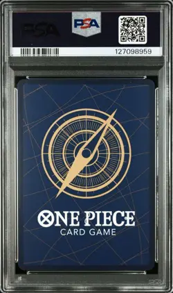 One Piece Card Game Portgas D Ace OP13 SEC Comic Parallel Red PSA10 - Image 2