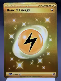 Lightning Energy 257/198 - Gold Secret Rare - Scarlet & Violet Pokemon Card NM - Image 1