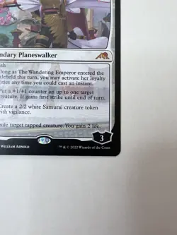 The Wandering Emperor | Kamigawa: Neon Dynasty (Regular) | #42/302 | NM - Image 4