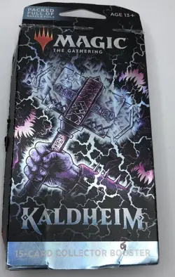 Magic the Gathering Kaldheim Booster packed Full Of Rares & Foils - Image 1
