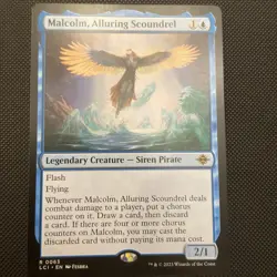 Malcolm, Alluring Scoundrel The Lost Caverns of Ixalan; MTG - Image 1