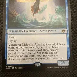 Malcolm, Alluring Scoundrel The Lost Caverns of Ixalan; MTG - Image 3