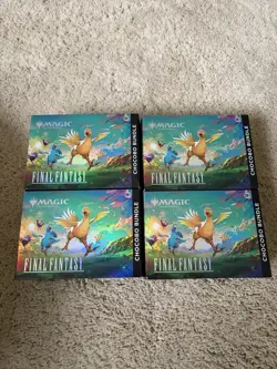 Magic The Gathering Final Fantasy Chocobo Bundle Box Sealed Box Lot of 4 NEW - Image 1