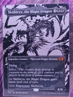 Skithiryx, the Blight Dragon 17 March of the Machine: Magic: The Gathering LP - Image 1