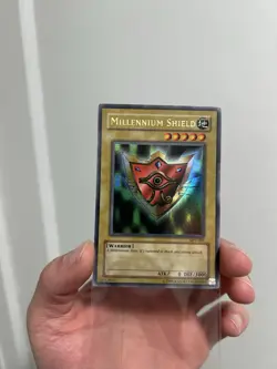 Yu-Gi-Oh Ultra Rare Millennium Shield MP1-001 McDonald's Promo NM - Image 1