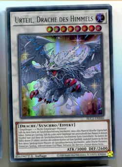 Yu-Gi-Oh! Urteil Drache des Himmels Gold Ultra Rare BLC1-DE046 - Image 1