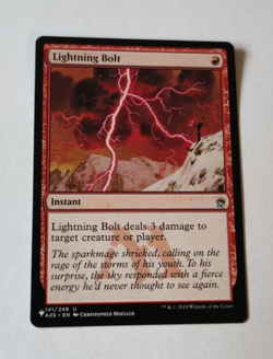 MtG Lightning Bolt (The List) Uncommon English MINT - Image 1