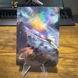 MTG Edge of Eternities Art Series Gold Stamp Signature Chad Weatherford 45/54 - Image 1