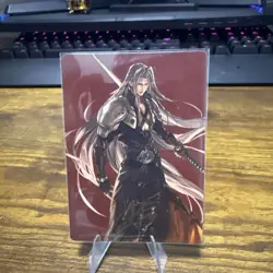 MTG Final Fantasy Sephiroth Fabled SOLDIER Art Series Card STAMPED - Image 1