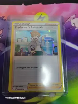 Professor's Research Cosmos Holo Rare 060/072 Shining Fates Pokemon Near Mint NM - Image 3