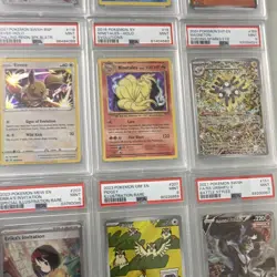 PSA Graded Pokemon Lot 15 Cards PSA 9s 8s ex Holos Full Arts PSA 5 Gyarados - Image 5