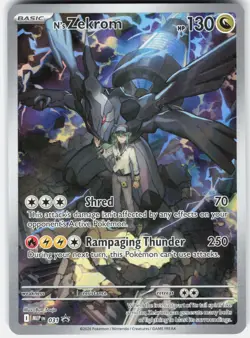 Pokemon N's Zekrom 031 Holo ME: Mega Evolution Promo I - Image 1