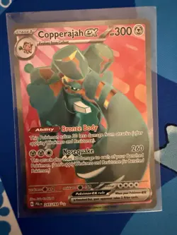 Pokemon TCG Copperajah ex 245/193 Paldea Evolved Ultra Rare Full Art Holo 300HP - Image 1