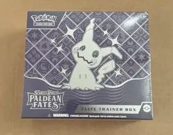 Pokemon Scarlet Violet Paldean Fates Elite Trainer Box ETB Sealed - Image 1