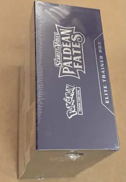Pokemon Scarlet Violet Paldean Fates Elite Trainer Box ETB Sealed - Image 4
