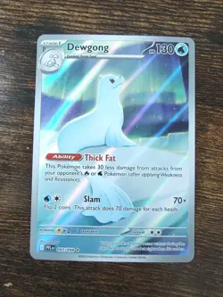 Pokemon Dewgong 097/094 IR Illustration Rare Phantasmal Flames - Image 1