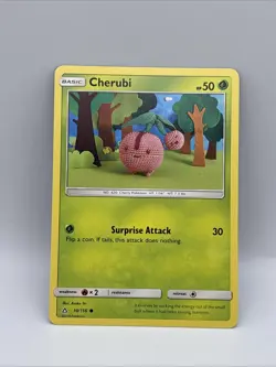 Pokemon - Cherubi 10/156 - Ultra Prism - Asako Ito - Image 1