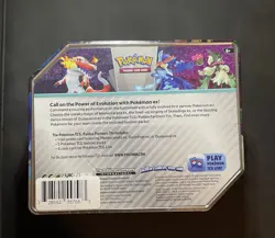 Pokemon TCG Paldea Partners Tin Skeledirge EX Includes 5 Booster Packs Sealed - Image 2