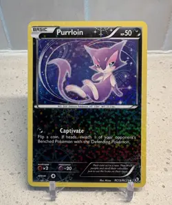 Purrloin RC13/RC25 - NM - Pokemon TCG Legendary Treasures Radiant Collection - Image 1