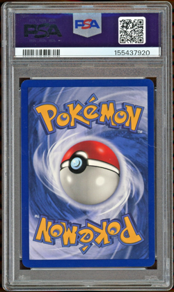 1999 Pokemon Gengar 1999 Fossil #5/62 1st Edition Holo PSA 8 Super Clean Copy - Image 2