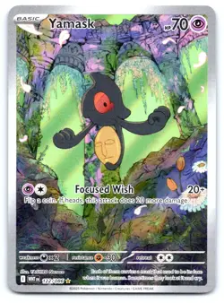 Yamask Pokemon Illustration Rare SV: White Flare 122/086 - Image 1
