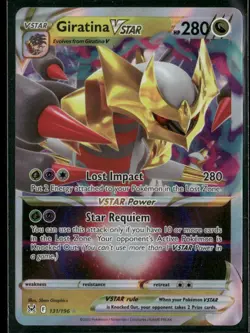 Giratina VSTAR Lost Origin 131/196 VSTAR Rare Holo Pokemon Holo Near Mint - Image 1