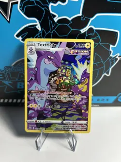 Toxtricity Holo Ultra Rare Crown Zenith: Galarian Gallery GG09/GG70 Pokemon NM - Image 1