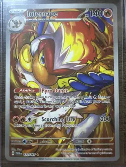 Infernape 173/167 Illustration Rare, Twilight Masquerade, Full Art, Pokemon TCG - Image 1