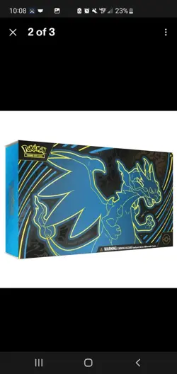 Pokemon Mega Charizard x EX Ultra-Premium Collection Box Sealed - Image 1