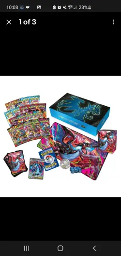 Pokemon Mega Charizard x EX Ultra-Premium Collection Box Sealed - Image 2