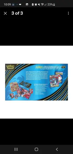 Pokemon Mega Charizard x EX Ultra-Premium Collection Box Sealed - Image 3