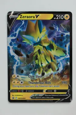 Zeraora V SWSH263 - Pokemon TCG - Sword & Shield Black Star Promos - Image 1