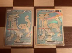 Pokemon TCG Chien-Pao EX Paldea Evolved Special Illustration Rare NM - Image 1