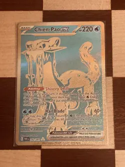 Pokemon TCG Chien-Pao EX Paldea Evolved Special Illustration Rare NM - Image 2
