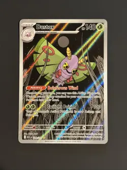 Dustox 220/217 Illustration Rare Ascended Heroes Pokemon Near Mint - Image 2