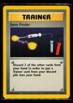 1999 Pokemon TCG Item Finder Base Set #074/102 - Image 1