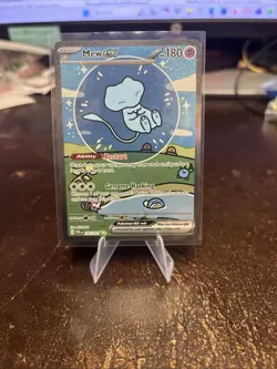 Pokemon Mew ex 232/091 Paldean Fates Near Mint (NM) Holo Bubble Mew - Image 1