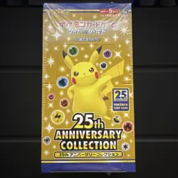 Pokemon TCG 25th Anniversary Collection S8a Japanese Booster Box 2021 - Image 1