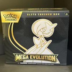 Pokemon TCG Mega Evolution ETB Elite Trainer Box Gardevoir New Factory Sealed - Image 1
